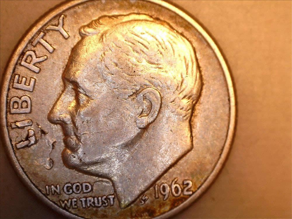 1962-Dime-Lamination?