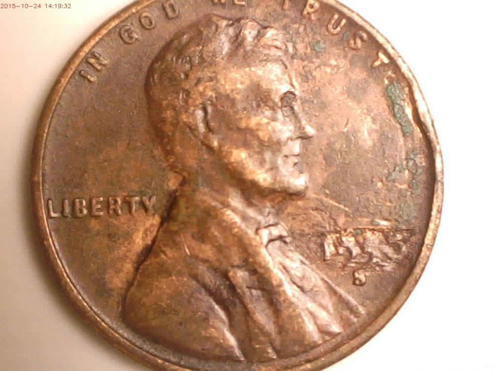 1957-Wheat-Penny--Peeled-Lamination?