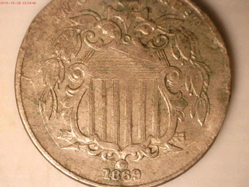 1869-Nickel-Die-Break-?