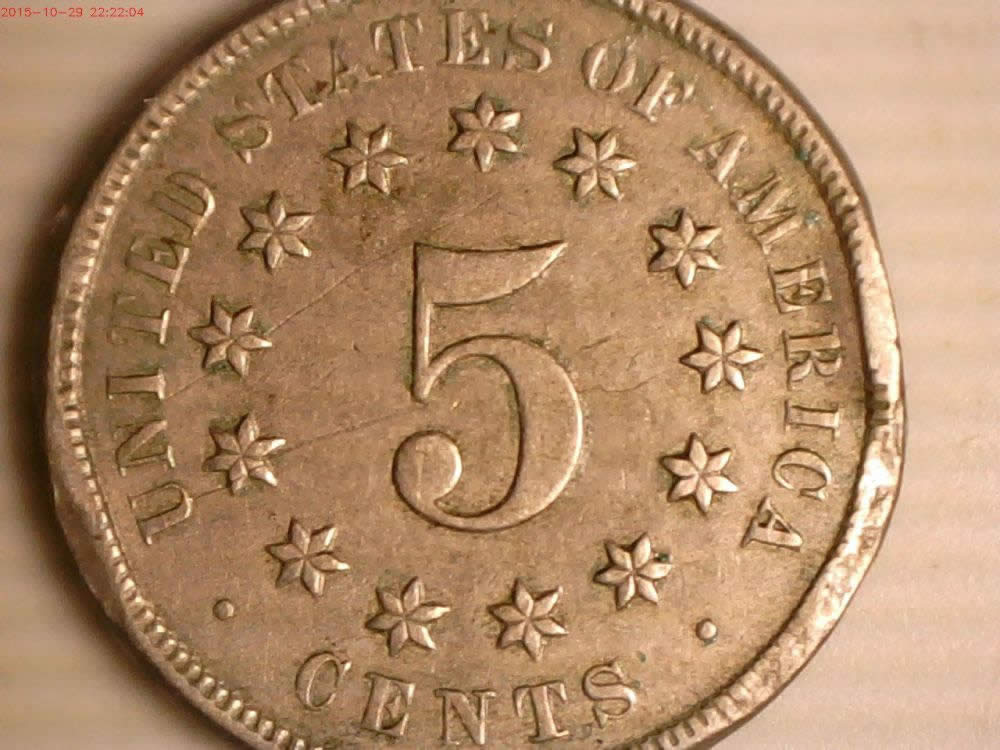1869-Nickel-Die-Break-?