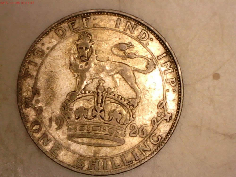 1926-Great-Britain-1-Shilling-Interesting-Die-Breack