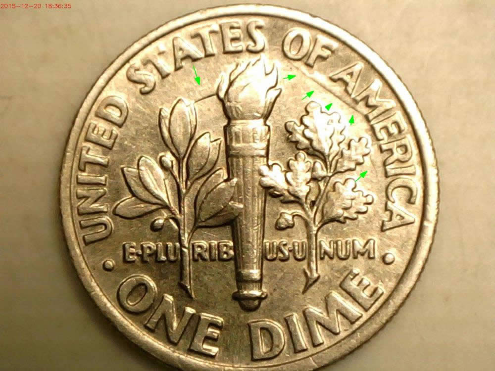 1988-P-Dime-Obverse-And-Reverse-Die-Clash.