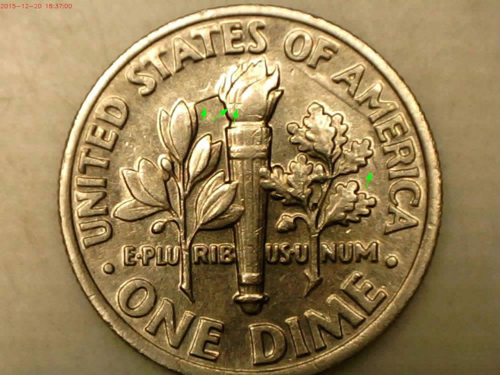 1988-P-Dime-Obverse-And-Reverse-Die-Clash.