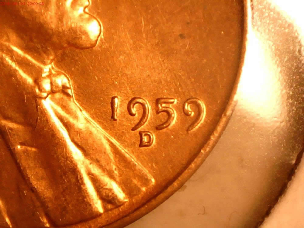 6-1959-D-Lincoln-Cracked-Head-From-Same-Unc-Roll