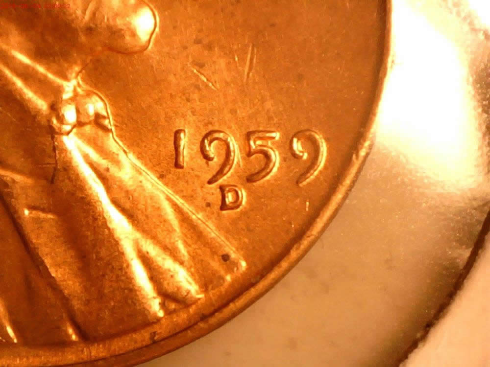 6-1959-D-Lincoln-Cracked-Head-From-Same-Unc-Roll
