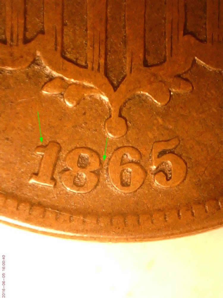 1865-2-Cent-Overdate?