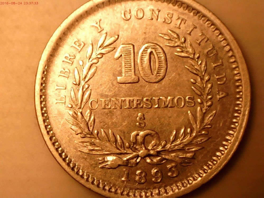 1893/93-Uruguay-10-Centavos-RPM-And-Double-Date