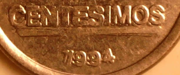 1994-Uruguay-20-Centesimos--Nice-DDR-Class-1