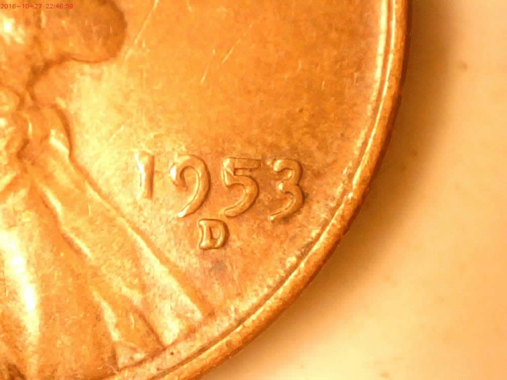 1953-D-Lincoln-Ldb3-Or-IIb-Not-In-Coc