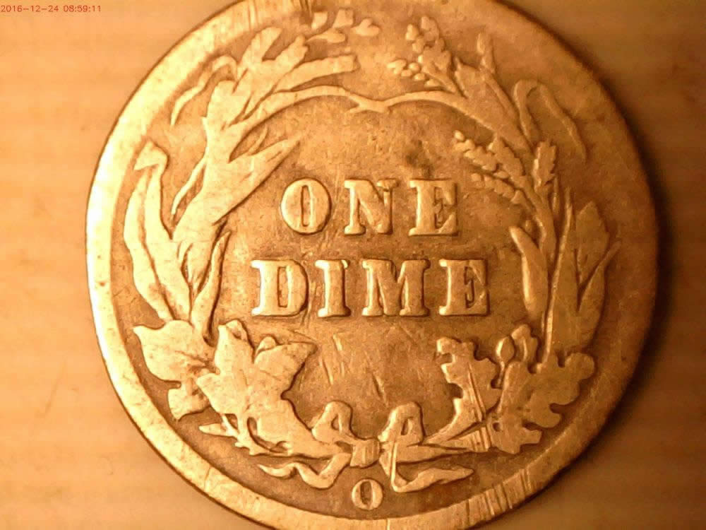 1906-O-Barber-Dime-O/O