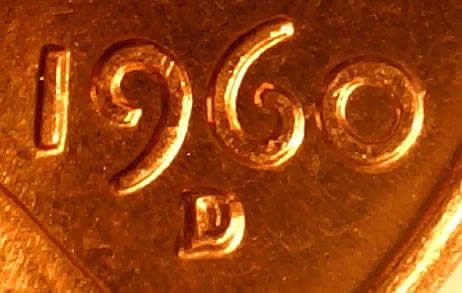 9-1960-D-Lincoln-1MM-003-With-Markers-Found-On-The-Same-Roll-Of-Unc-Cents