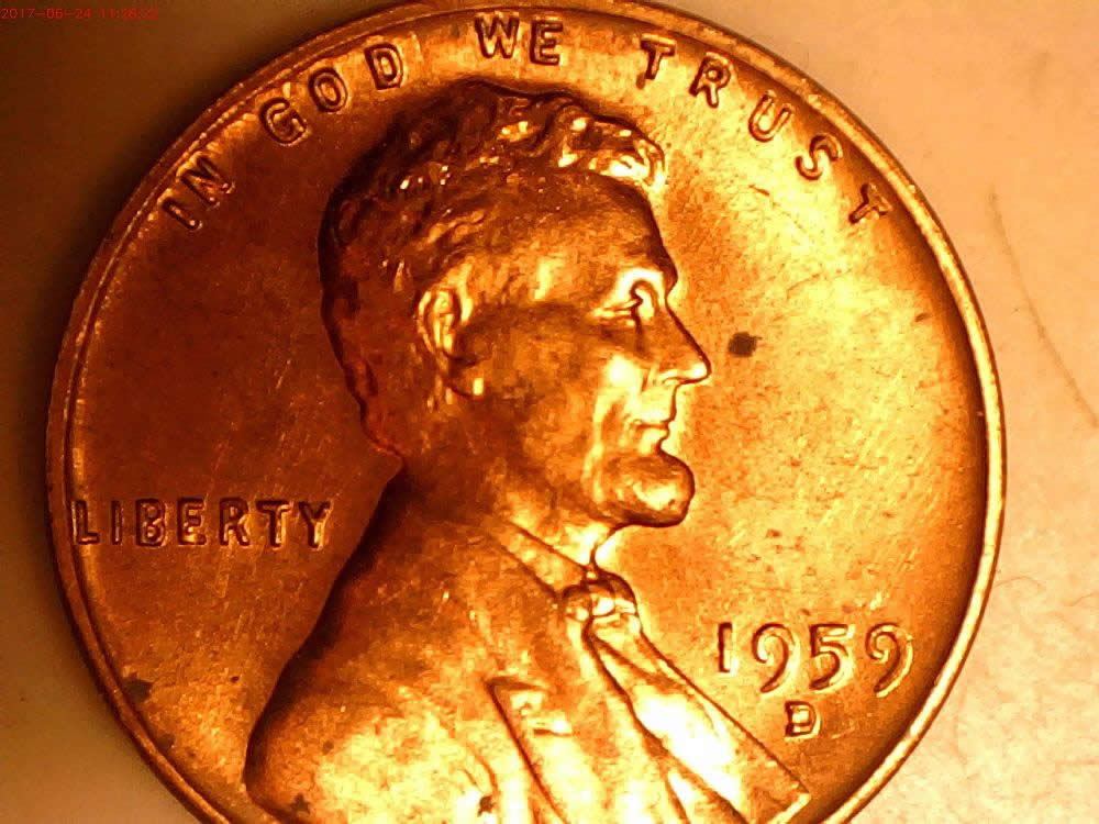 1959-D-Lincoln-With-Die-Clash-On-Reverse