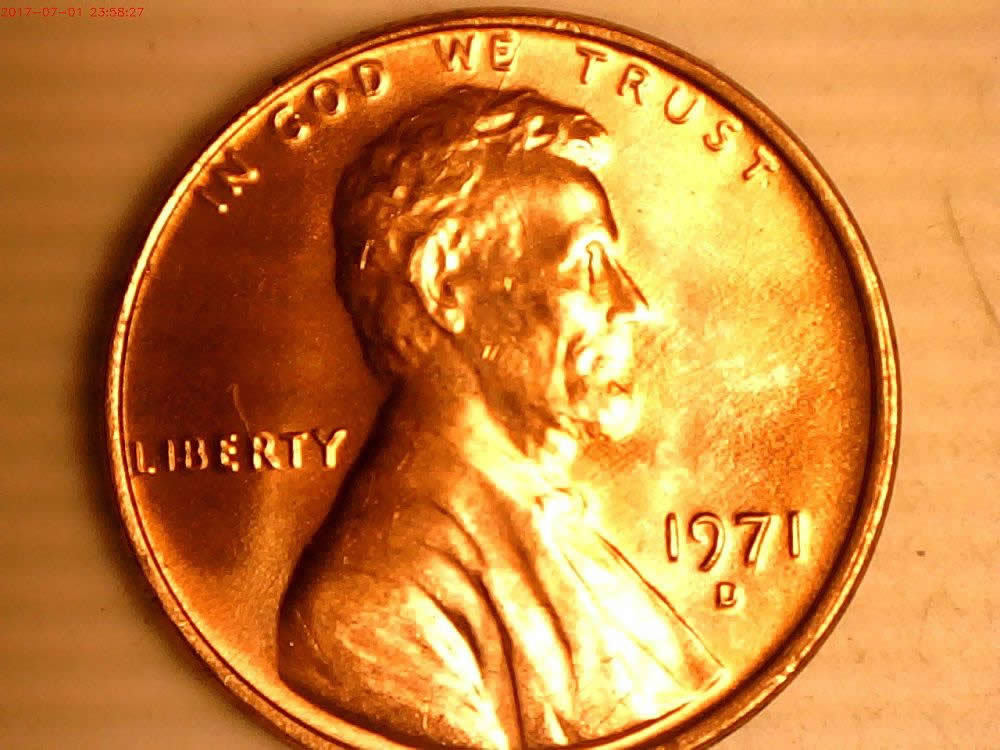 4-Finds-On-A-1971-D-Unc-Roll-Of-Lincolns