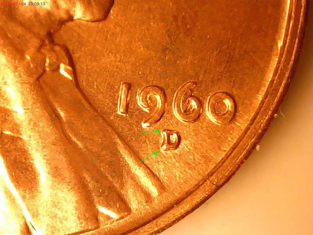 Found-10-Unc-1960-D-Lincoln-RPM-