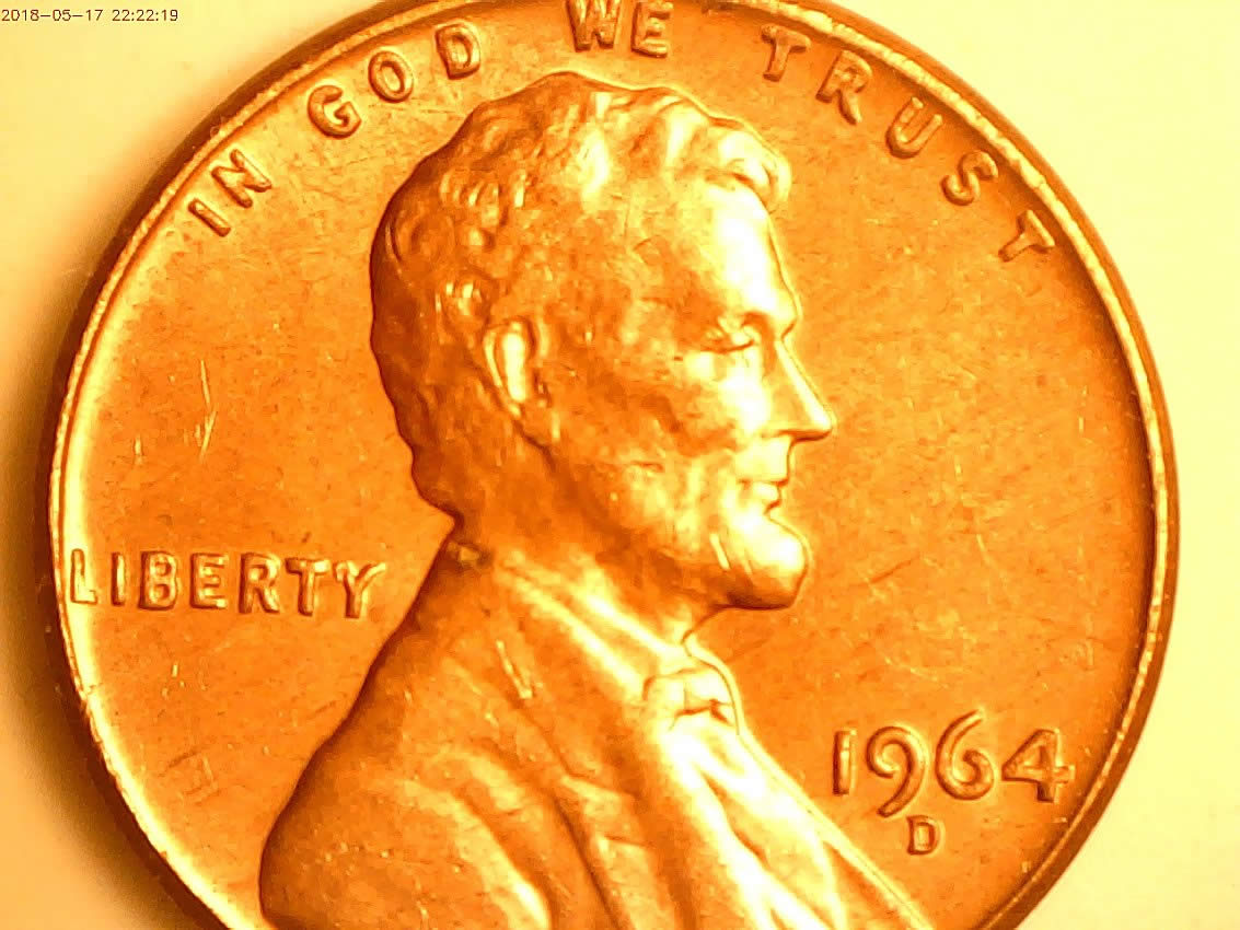 1964-D-Lincoln-Struck-Through-Something-?