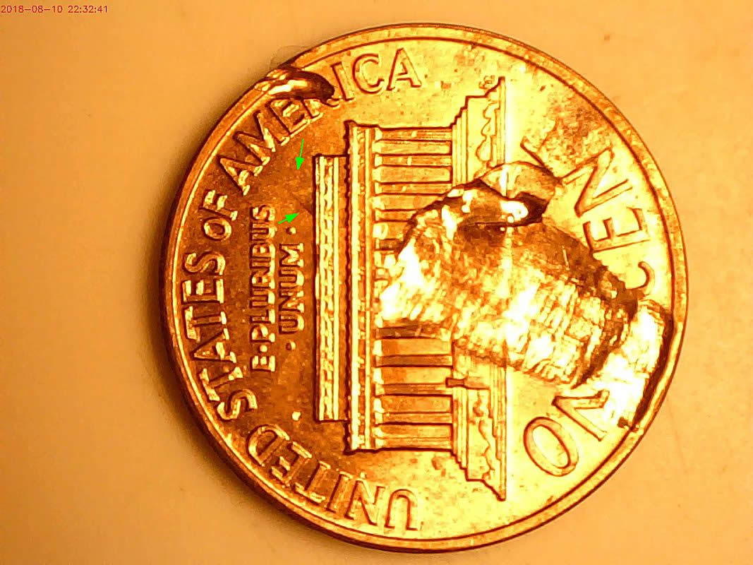 1959-D-Lincoln-Lamination--Struck-Through-Grease-And-OBV-And-REV-Clash