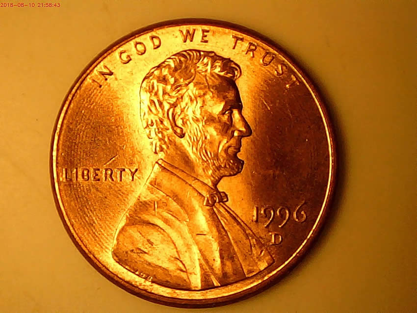 1996-Lincoln-With-Circular-Lines-In-The-Obverse