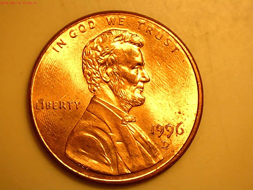 1996-Lincoln-With-Circular-Lines-In-The-Obverse