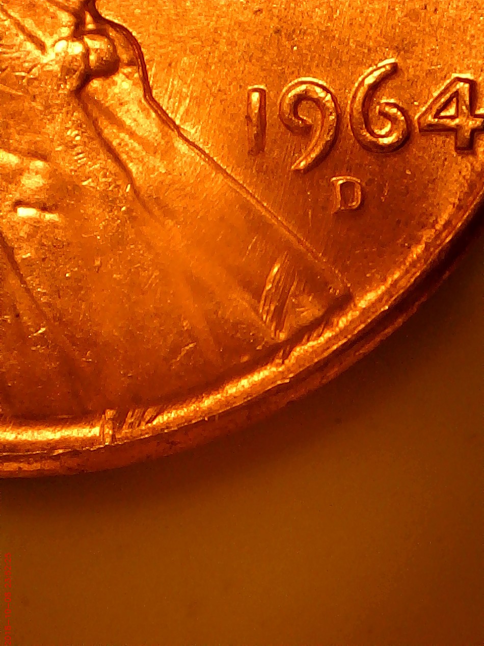 1964-D-Unc--Lincoln-With-Feeder-Fingers-?