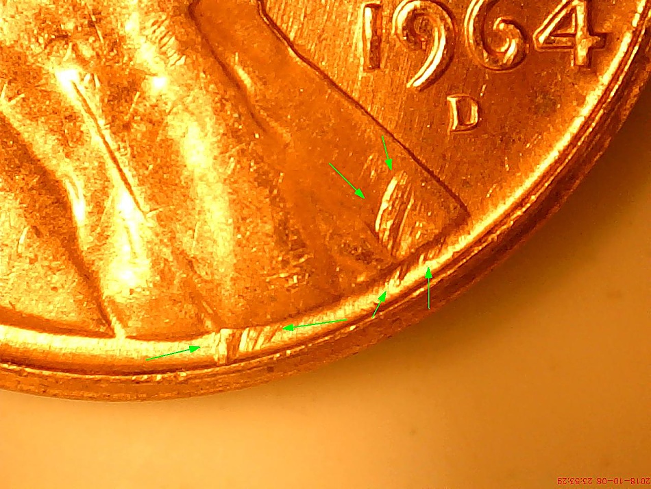 1964-D-Unc--Lincoln-With-Feeder-Fingers-?