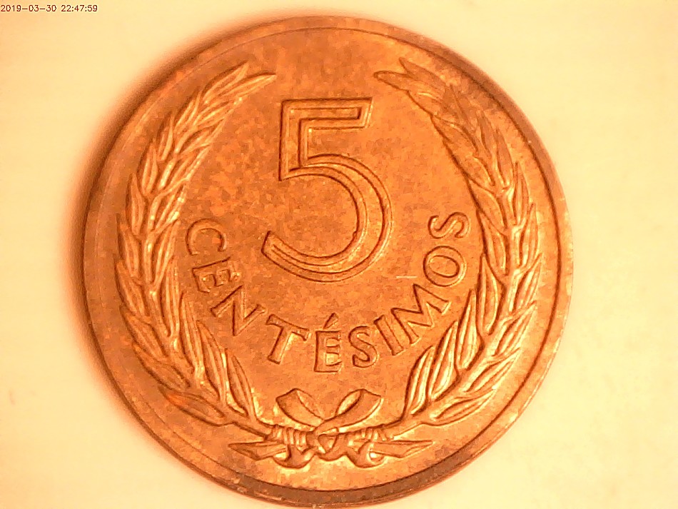 1965-1-Peso-From-Uruguay-Centered-Broadstrike--Or?