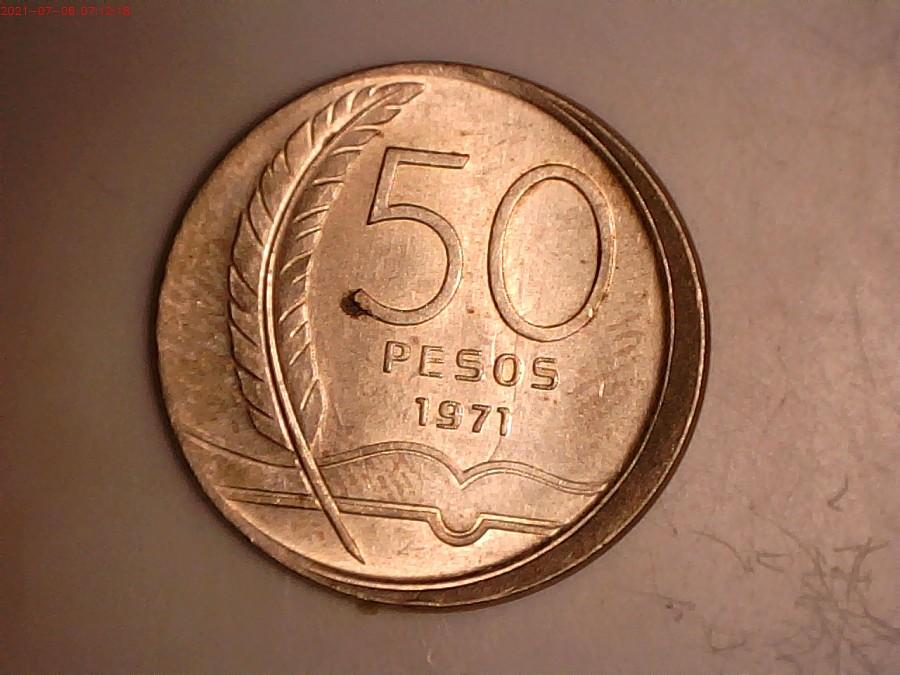 Uruguay-1971-50-Pesos-Off-Center-Strike-Latest-Addition.