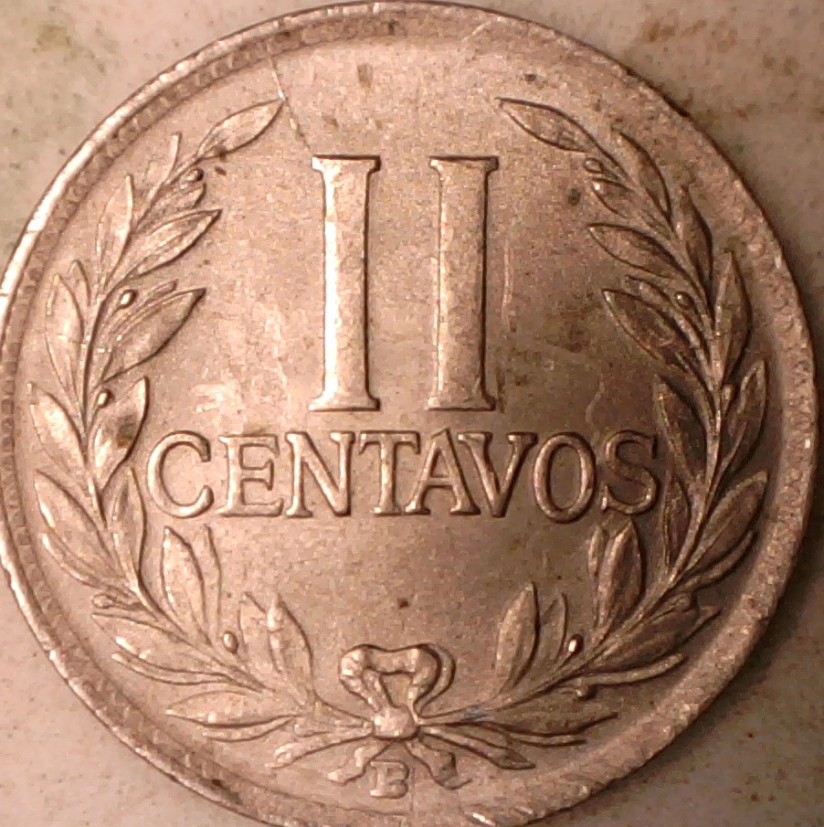 1947-B-Colombia-2-Centavos-,-Variety-Or-Error-?