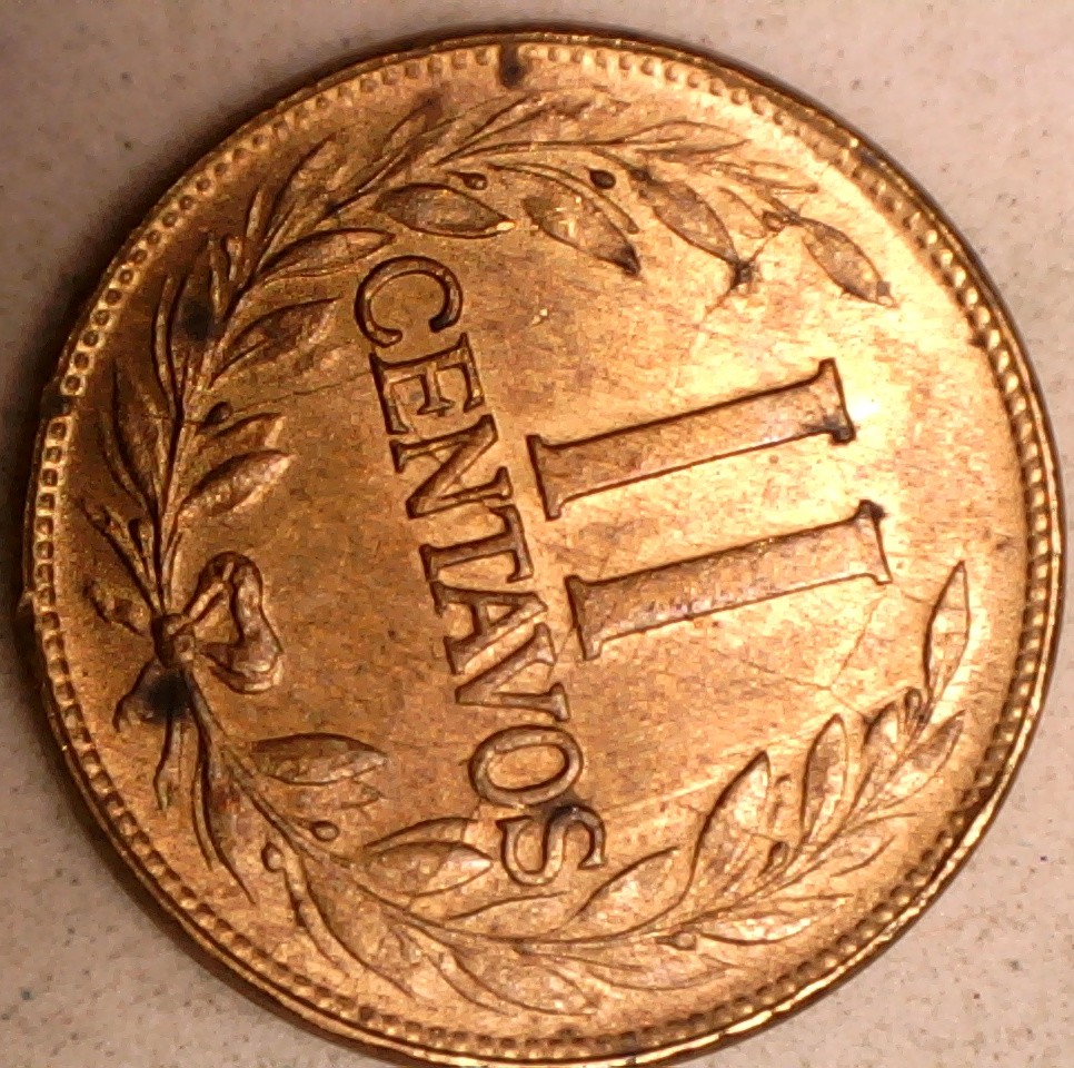 1965-Colombia-2-Centavos-With-2-Rim-To-Rim-Die-Cracks.