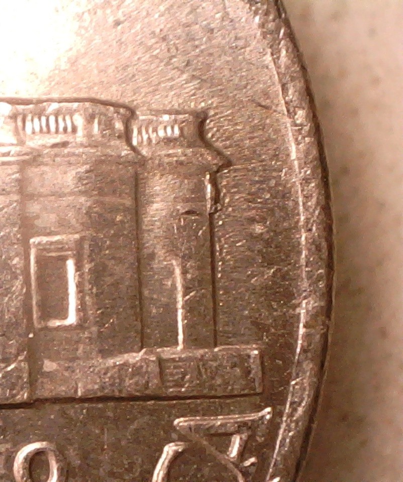 Nice-Sample-Of-MD-On-A-1999-P-Nickel