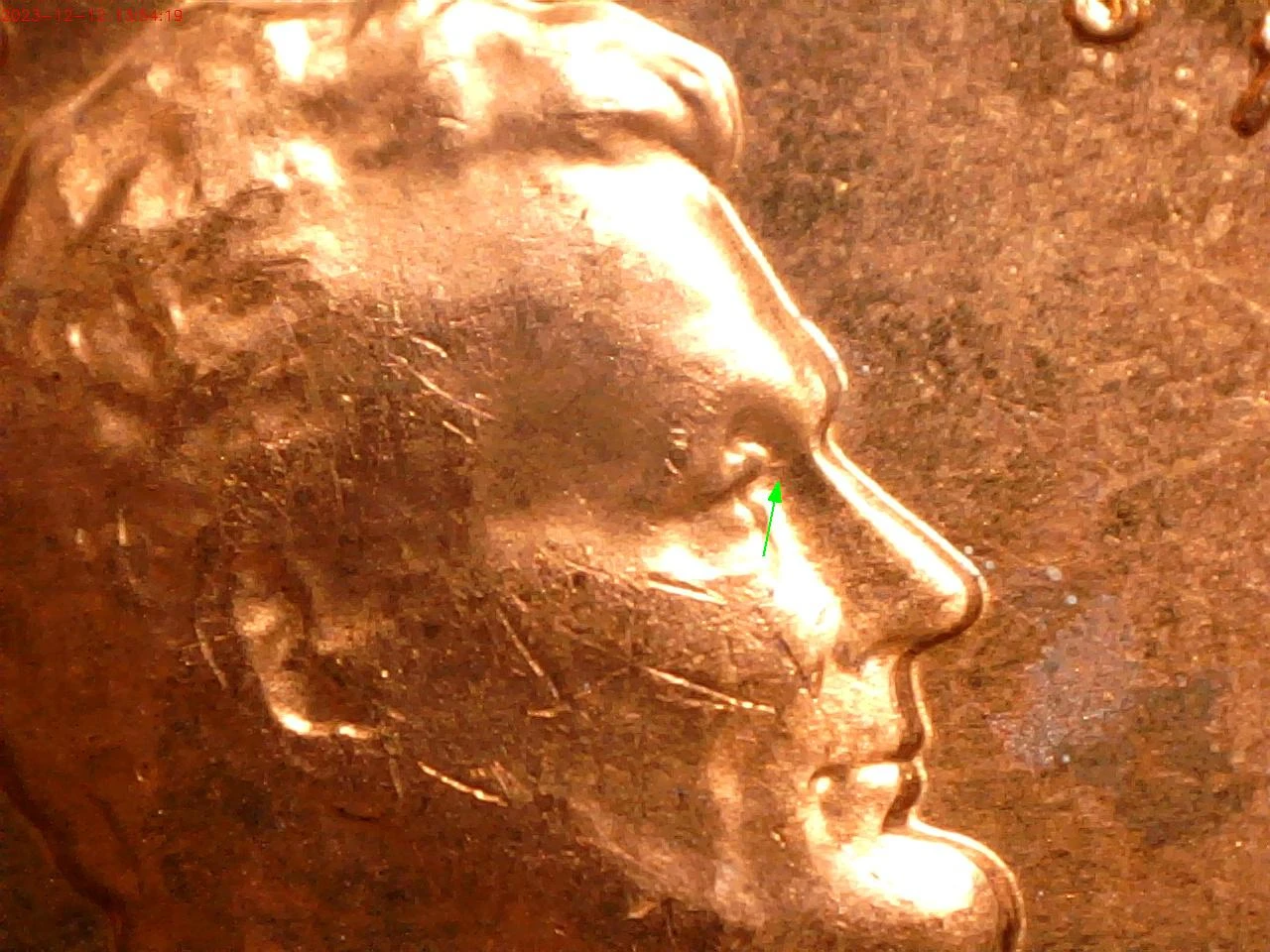 Just-Found-5-1961-D-In-An-Uncirculated-Roll--With-The-Same-Double-Eye-Lid-Or-Gouges-?