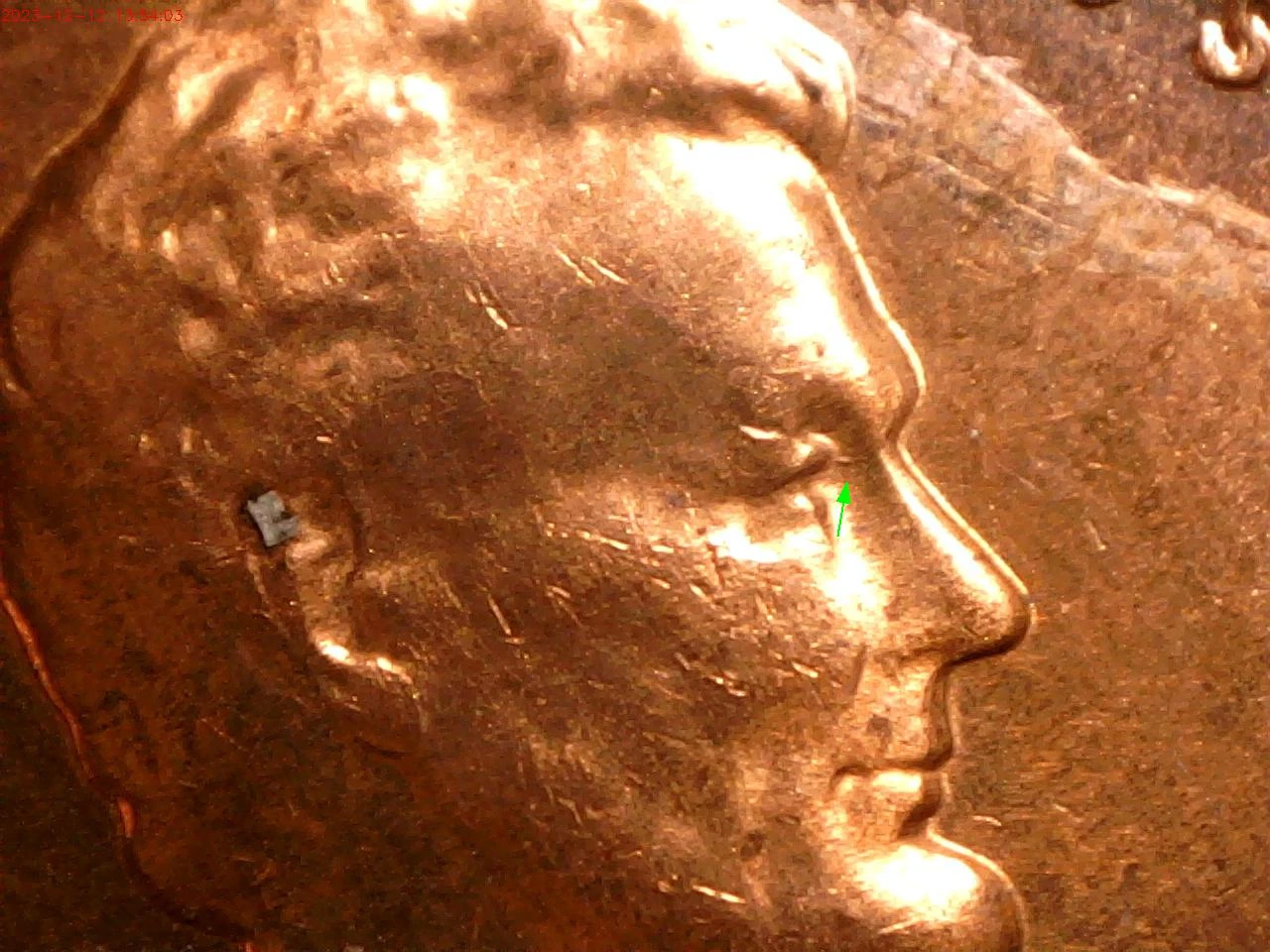 Just-Found-5-1961-D-In-An-Uncirculated-Roll--With-The-Same-Double-Eye-Lid-Or-Gouges-?