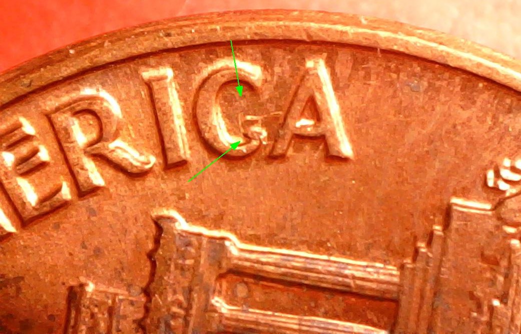 Just-Found-Uncirculated-1959-Cent-Struck-Through
