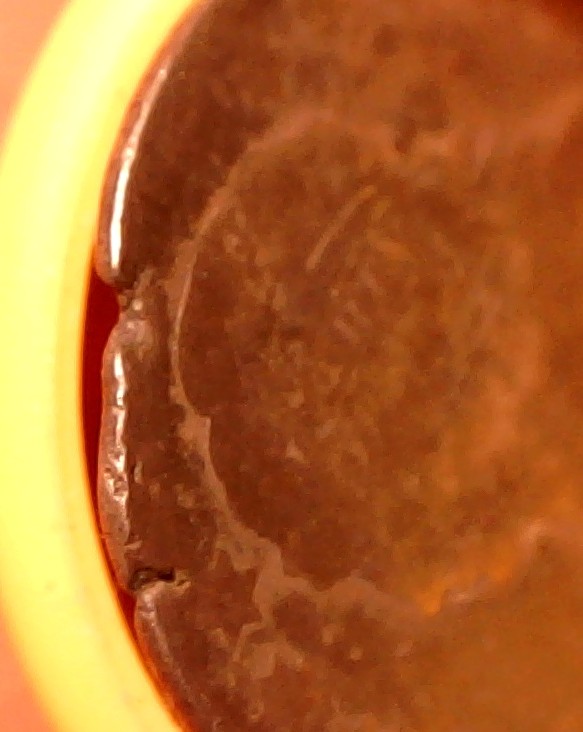 1827-Dime-With-A-Cracked-Planchet