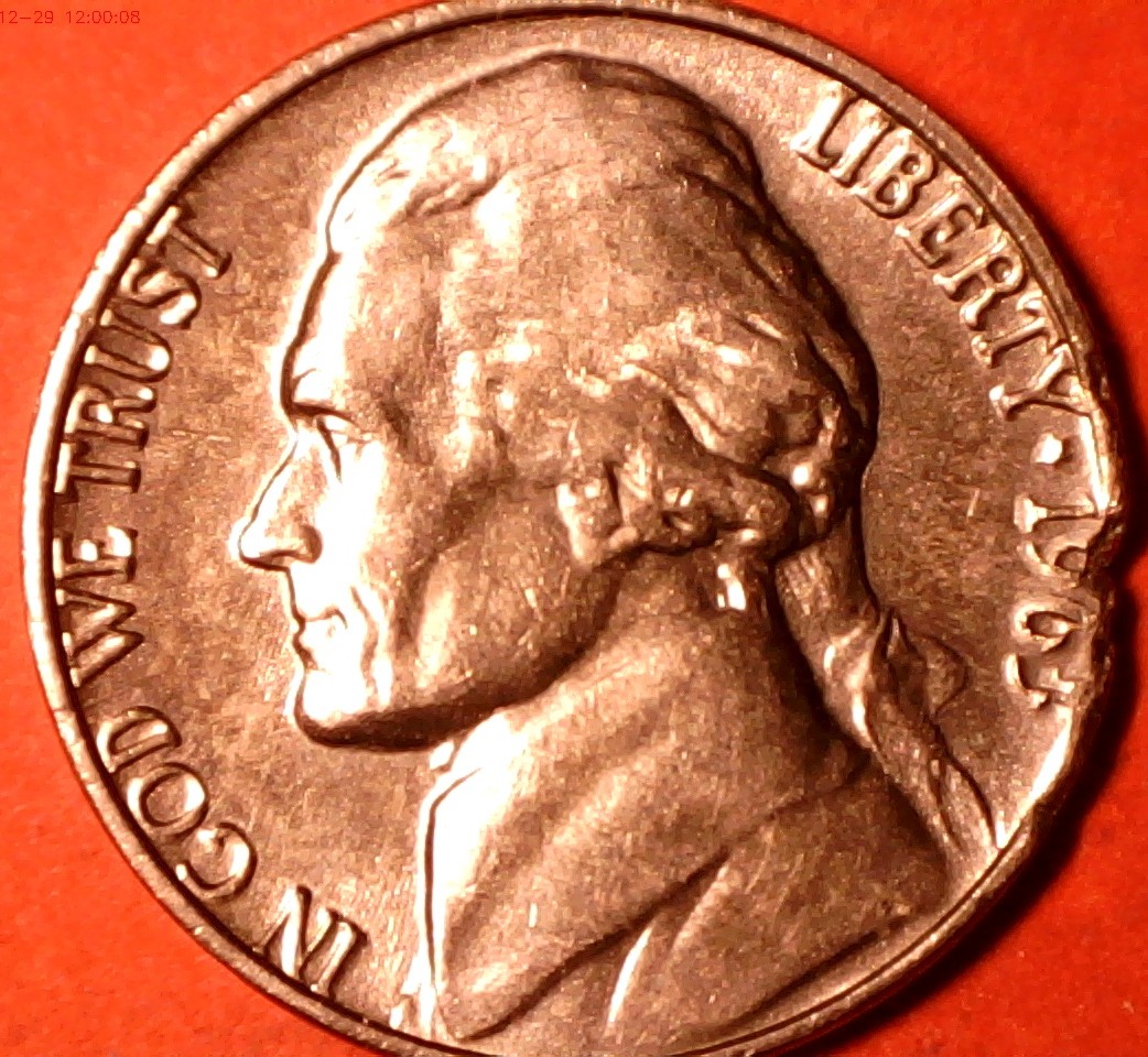 1963-Nickel-Struck-On-A-Defective-Planchet
