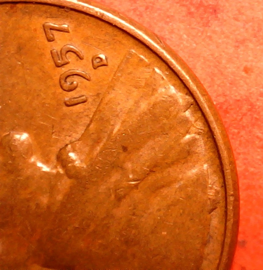 1957-D-Recurring-Subsidence-Die-?--Die-Dents?-Or-Feeding-Fingers-?