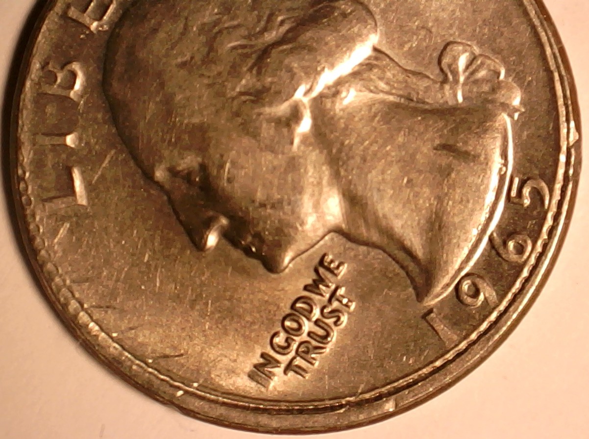 1965-Quarter-With-A-Tilted-Partial-Collar-And-Extrusion-Strike-On-Reverse-?