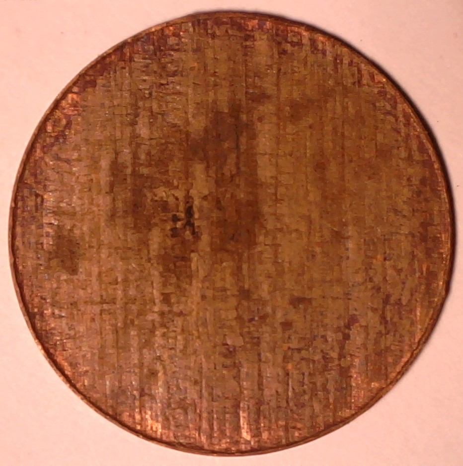 Copper-Cent-Split-Planchet-Before-Strike