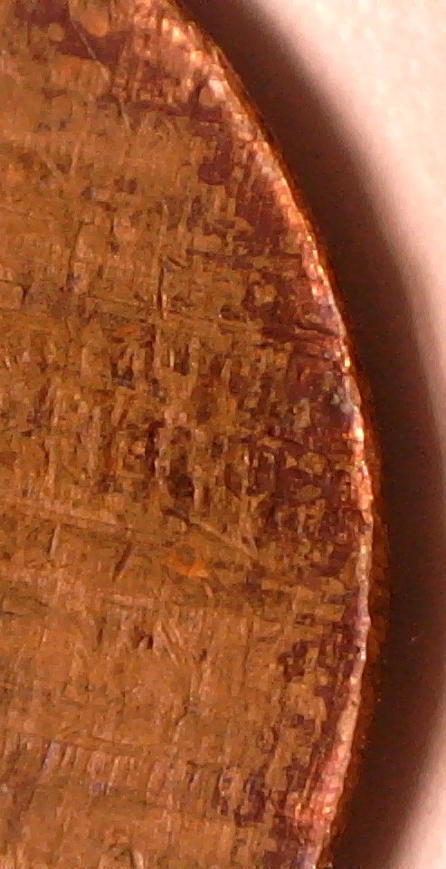 Copper-Cent-Split-Planchet-Before-Strike