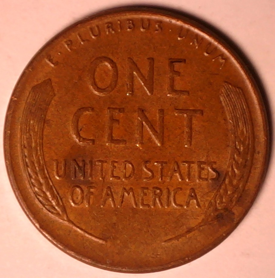1957-D-Lincoln-With-A-Retained--Large-Die-Break-On-The-Head-And-Date