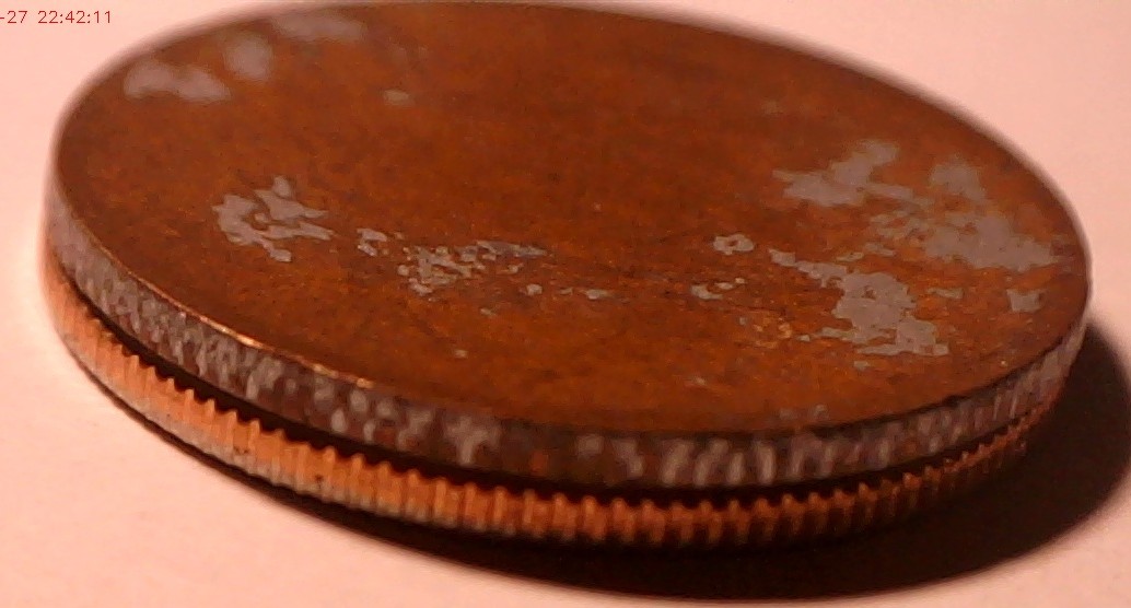 Quarter-Size-Unstruck-Copper-Ridded-Planchet