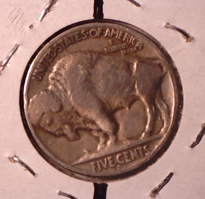 1936-D-Buffalo-Nickel-RPM#8-Rotated-Reverse