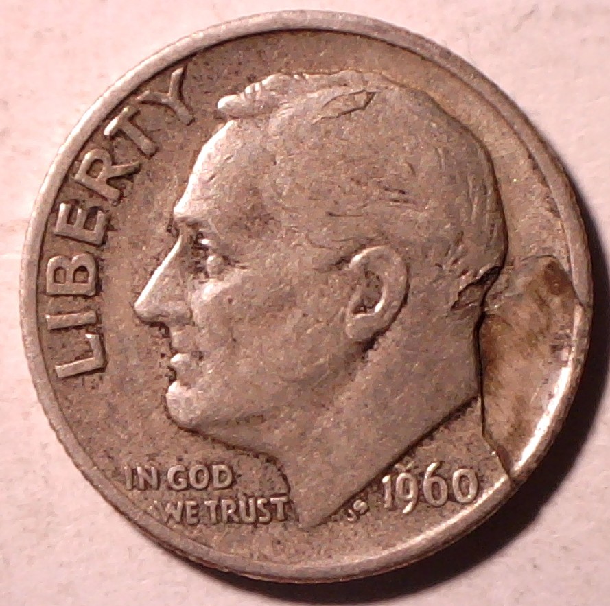 1960-P-Roosevelt-Dime-Lamination