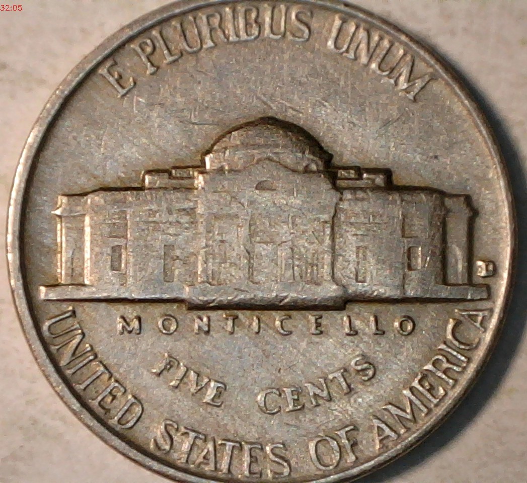 1955-D-Jefferson-Nickel-D/S-OMM#6