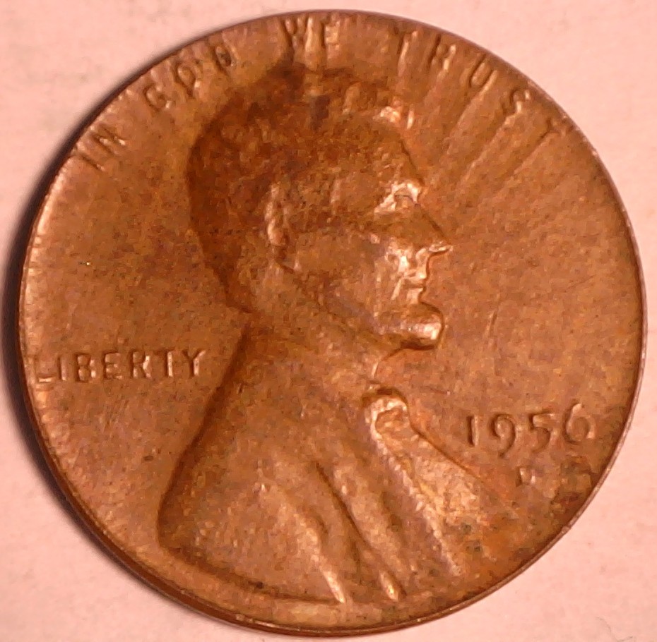 1956-D-Lincoln-Cent-2.4-Gr