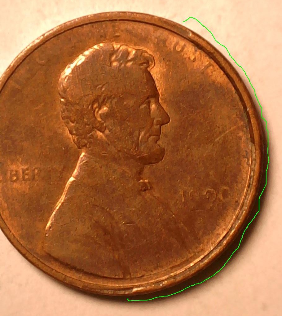 1990-Lincoln-Cent-Struck-Through-Grease-?