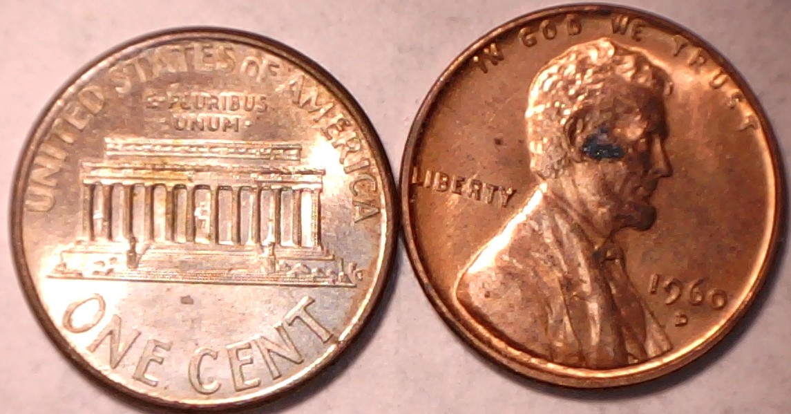 1994-Lincoln-Cent--Different-Color