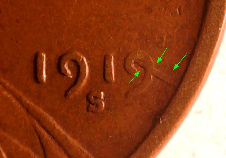 1919-S-Lincoln-Cent-Struck-Through-A-Copper-Peel