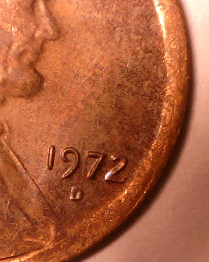 1972-D-Lincoln-Cent-Struck-On-A-Split-Planchet-Before-Strike-?