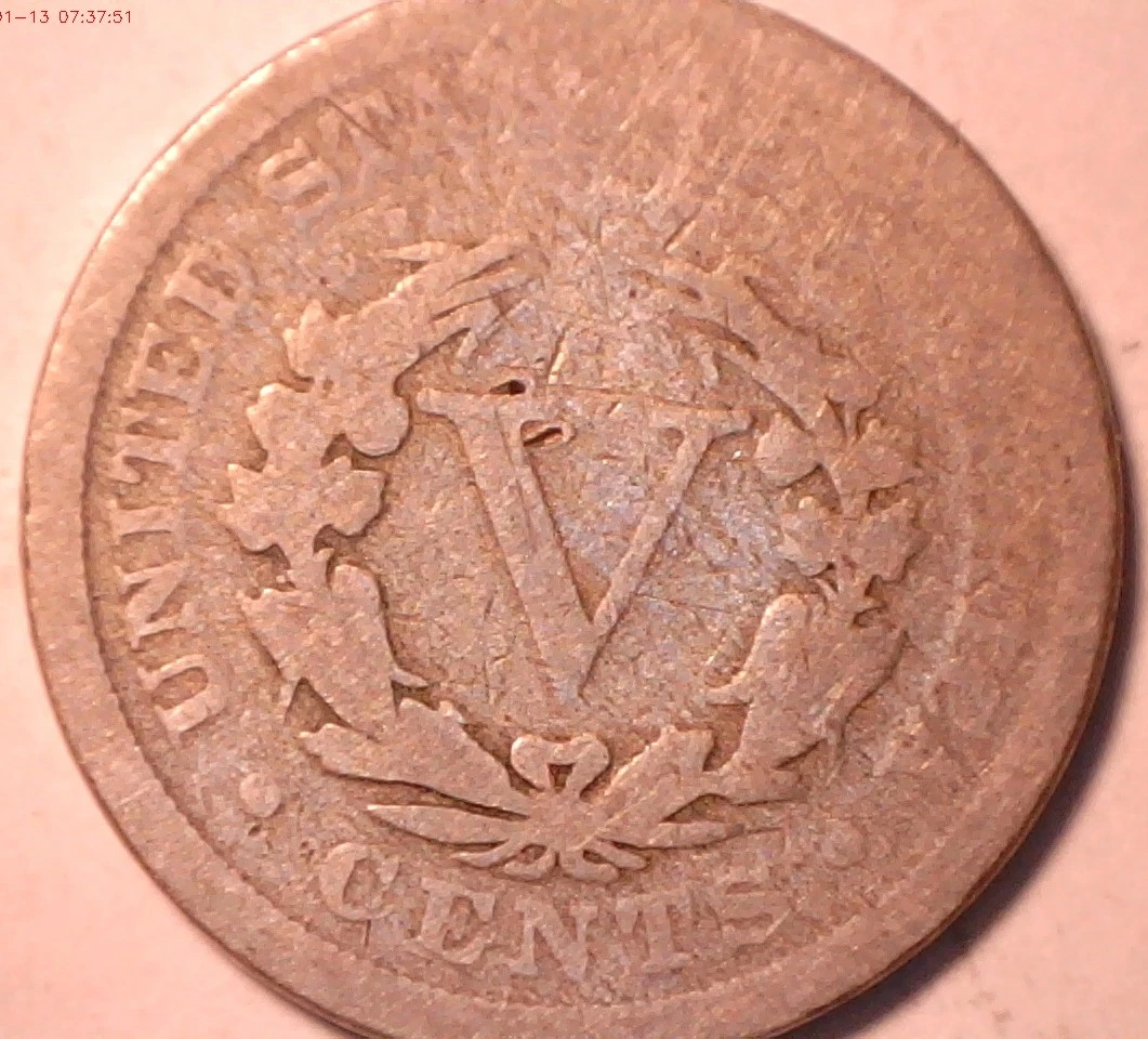 1912-V-Nickel-Lamination