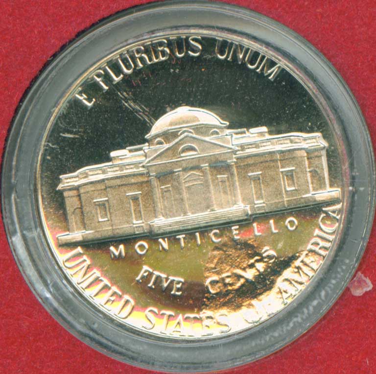 1975-Proof-Set-W/Jefferson-Nickel-Defect